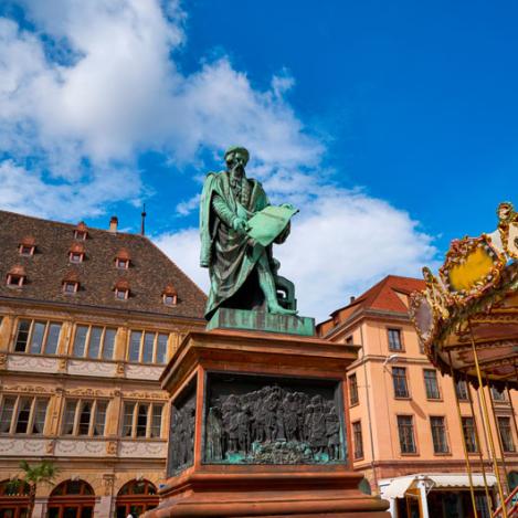 Place Gutenberg, Estrasburgo.