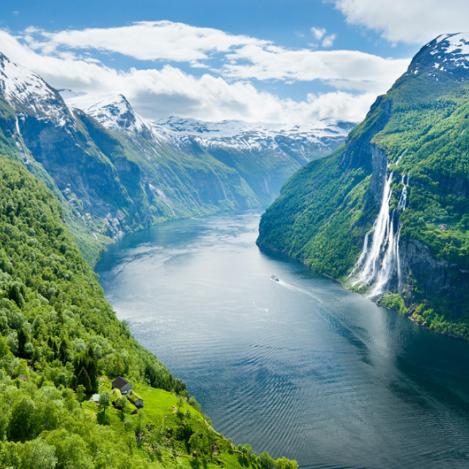 Geirangerfjord, Noruega