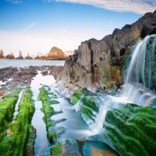 Asturias, Playa Gueirua, Cudillero