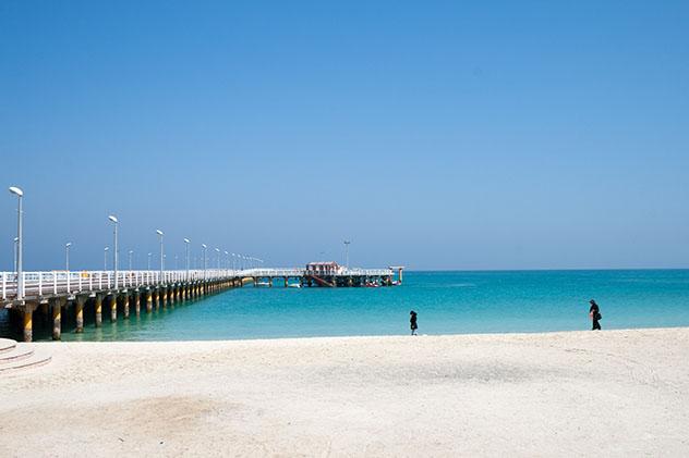 Bucear en Oriente Próximo: el Golfo Pérsico, isla de Kish, Irán, 
