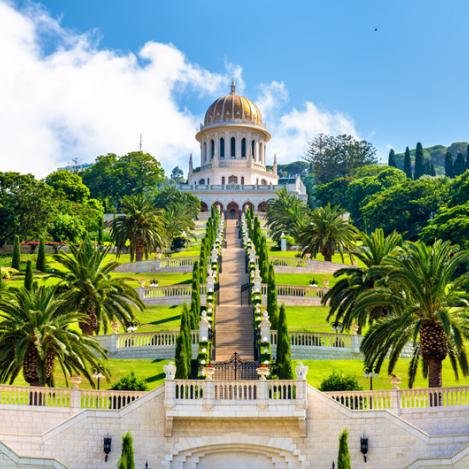 Jardines Bahaíes, Haifa, Israel