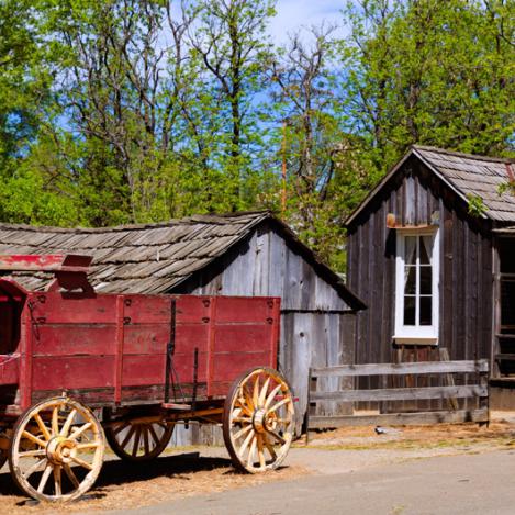 Western Gold Rush Town, California, Estados Unidos