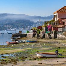 Combarro, paisaje de la ruta por la costa de Galicia
