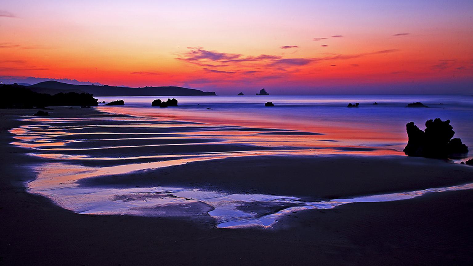 Parque natural de las dunas de Liencres, Cantabria, España