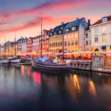 Canal Nyhavn, Copenhague, Dinamarca