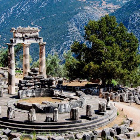 Antigua Delfos, Grecia