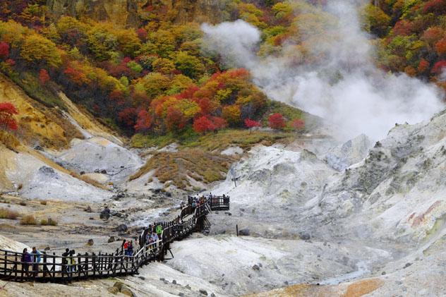 Noboribetsu Onsen, Hokkaido, Japón © smalldaruma / Shutterstock