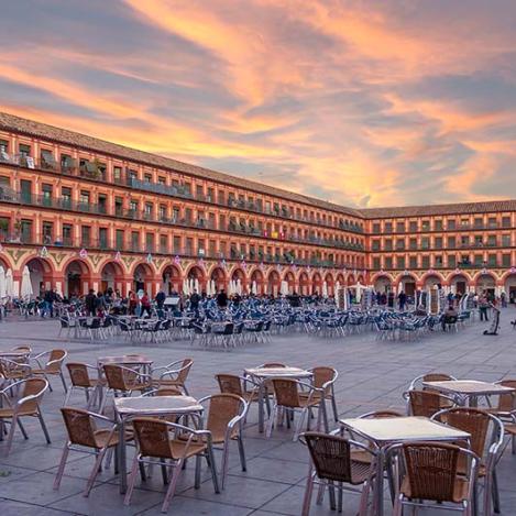 Plaza de la Corredera, Córdoba, España