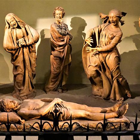 Lamentación sobre Cristo muerto, Santa Maria della Vita, Bolonia, Italia