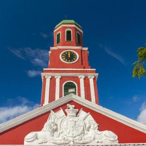 Área histórica de Garrison, Bridgetown, Barbados.