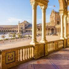 Plaza de España de Sevilla, Andalucía, España