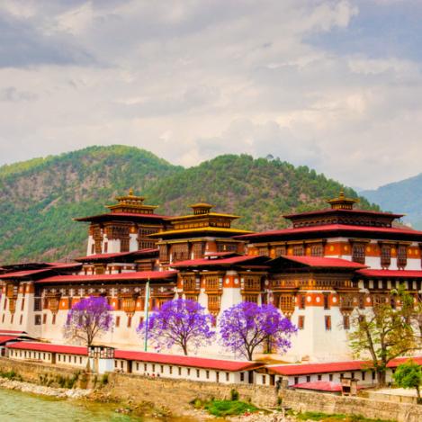 'Dzong' de Punakha, Bután