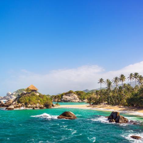 Playa del Parque Nacional Natural Tayrona, Colombia