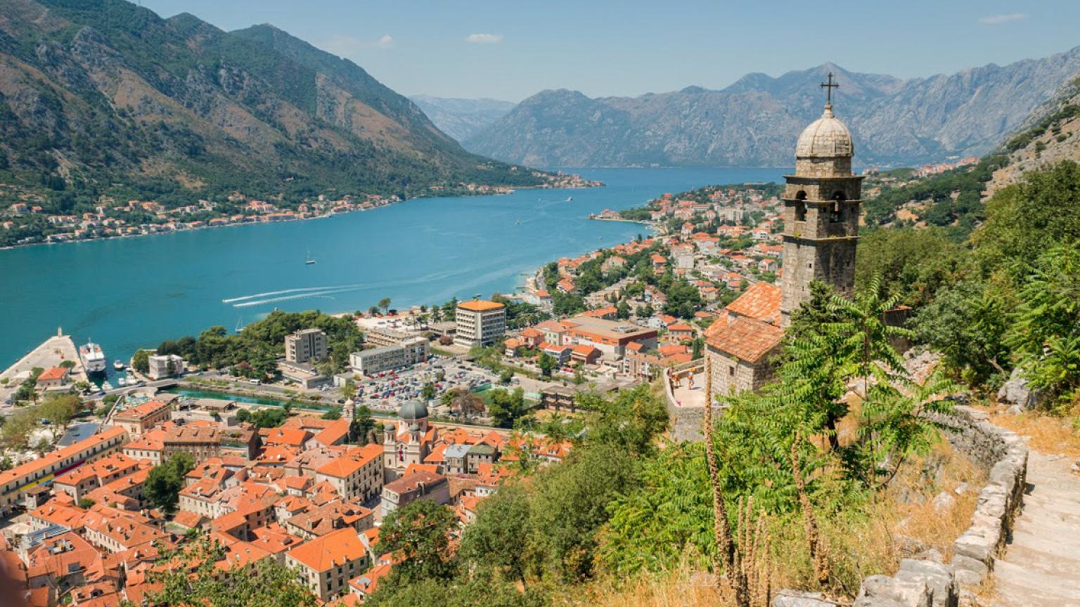 El impresionante entorno de Kotor, Montenegro