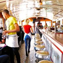 The Diner, uno de los clásicos de Brooklyn, Nueva York, costa este de EE UU