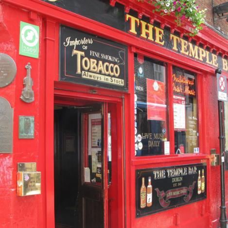 'Pub' The Temple Bar, Dublín, Irlanda