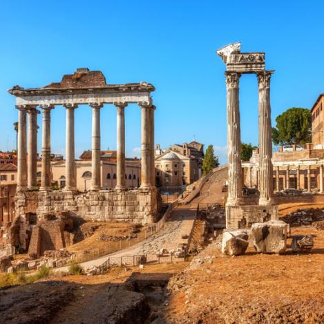 Foro romano, Roma, Italia