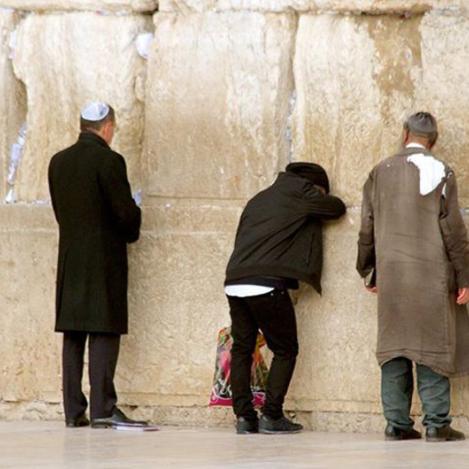 Muro de las Lamentaciones, Jerusalén, Israel 