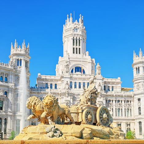 Antiguo palacio de Comunicaciones, hoy de Cibeles, Madrid, España