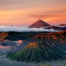 Monte Bromo, Parque Nacional Tengger-Semeru, Java, Indonesia