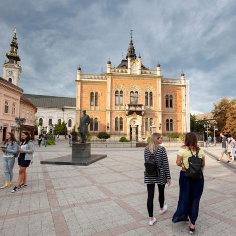 Centro de Novi Sad.