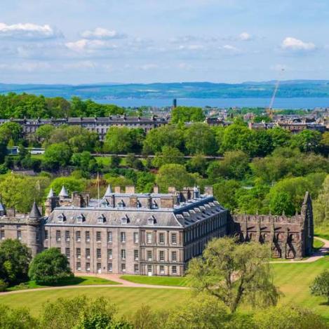 Palacio de Holyroodhouse, Edimburgo, Escocia