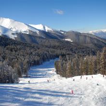 Estación de esquí en Bansko.