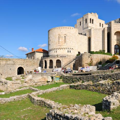 Castillo y Museo de Skanderbeg, Kruja, Albania