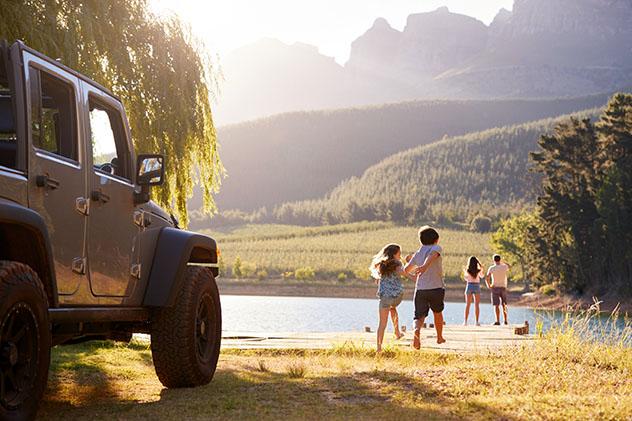 Aventuras en familia: desconexión frente al lago