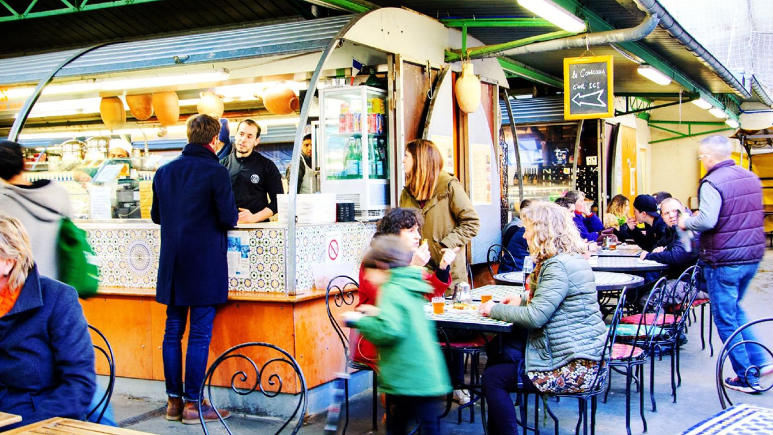 Marche des Enfants Rouges, París, Francia