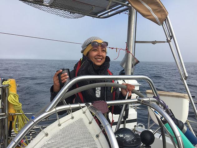 Turismo sostenible: sostenibilidad. Soraya Abdel-Hadi viajando