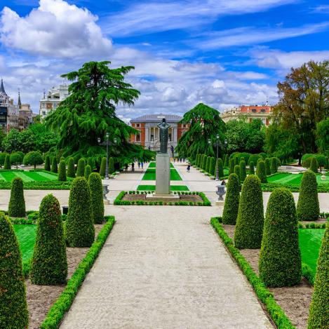 El Parque del Buen Retiro, Madrid, España