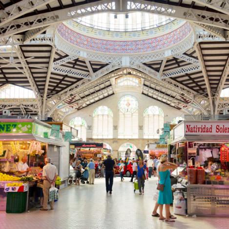 Mercado Central, Valencia, Comunidad Valenciana, España