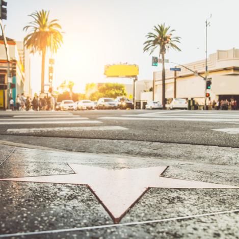 Paseo de la Fama, Hollywood Boulevard, Los Ángeles, Estados Unidos