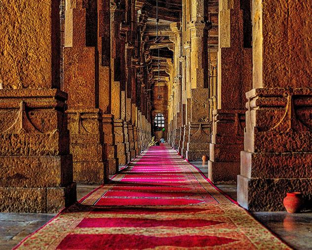 Guajarat: la Jama Masjid de Ahmedabad