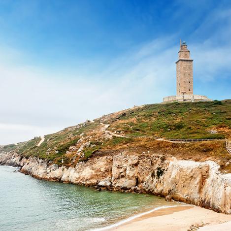 Torre de Hércules, A Coruña, Galicia, España