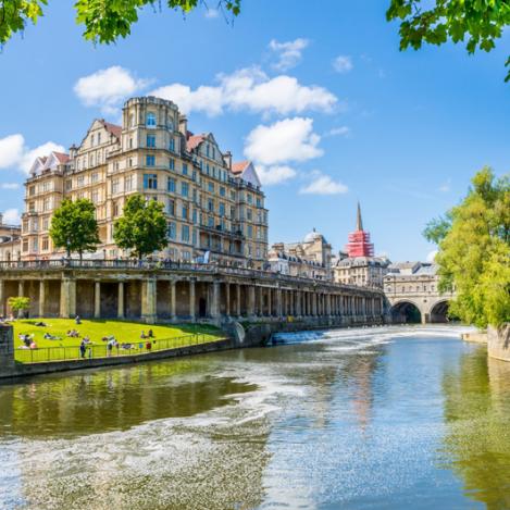 Pulteney Bridge, Bath, Inglaterra