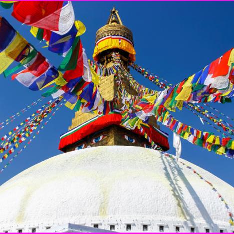 ‘Stupa’ de Bodhnath, Nepal