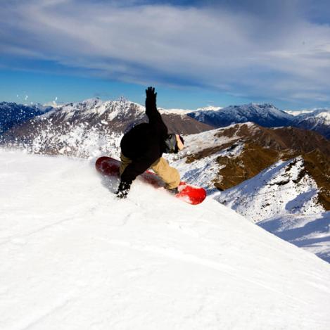 Coronet Peak. Nueva Zelanda