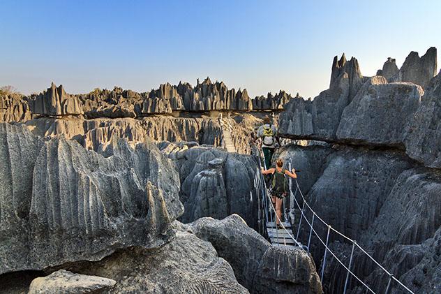 Tsingy de Bemaraha, Madagascar: una de las maravillas del mundo