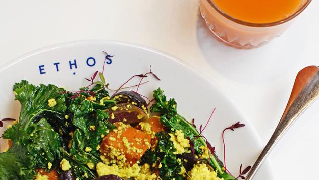 Los londinenses hambrientos tienen hoy un montón de restaurantes saludables © Ethos Foods.