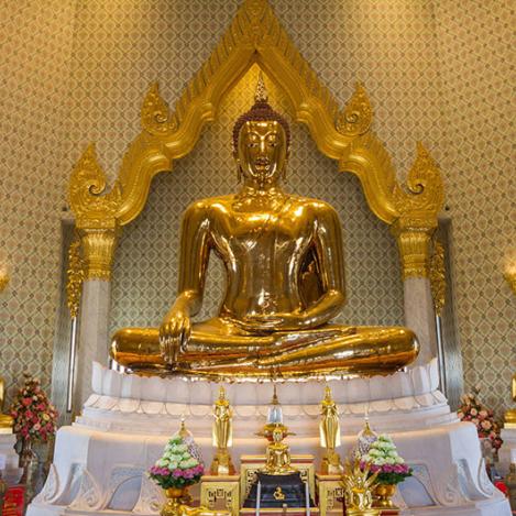 Wat Traimit, Bangkok, Tailandia