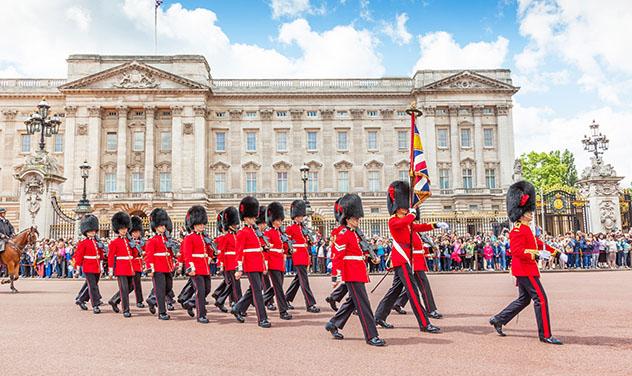 Cambio de Guardia, en Londres
