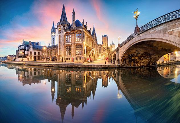 La belleza de los canales de Gante, Bélgica. Viaje sostenible Lonely Planet