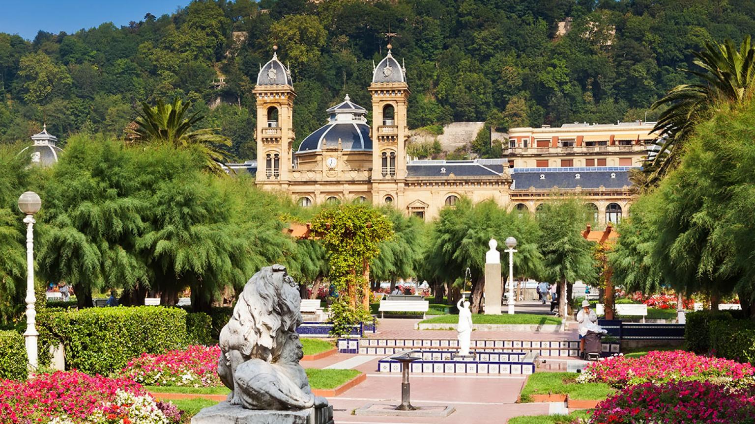 Parque de Alderdi Eder, San Sebastián, País Vasco, España