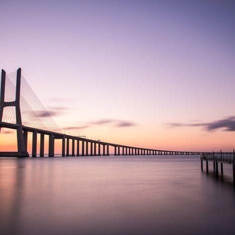 Puente Vasco da Gama, Lisboa, Portugal