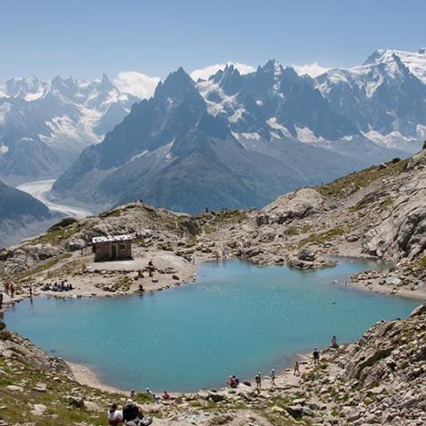 Macizo de las Agujas Rojas, Saboya y Mont Blanc, Francia