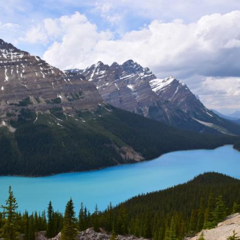 Lago Peyto, Montañas Rocosas, Canadá