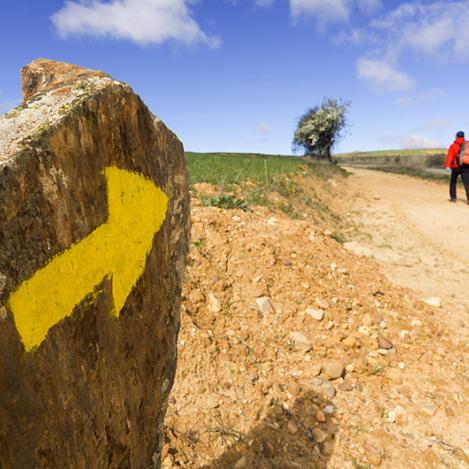 Camino de Santiago, Galicia, España