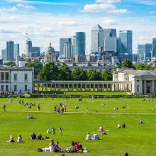 Greenwich Park en primavera, Londres, Inglaterra